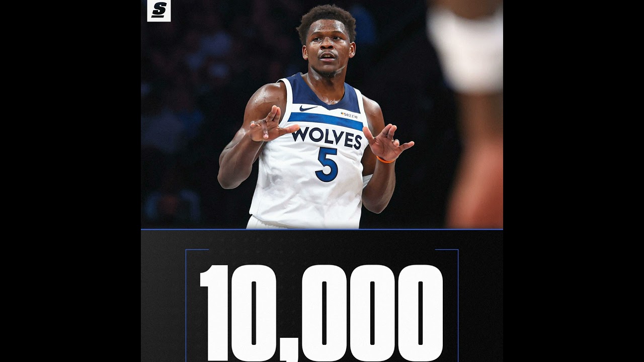 Ant Is Third Youngest Player With 10,000 Points!