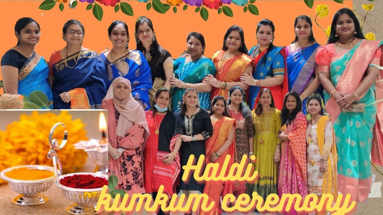 Haldi kumkum ceremony in qatar|makar sankranti special|qatar celebration