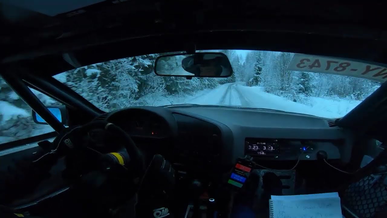 Tuuri Historic Ralli 2026 EK5 Incar Miro Pihlajamäki / Juhani Pihlajamäki