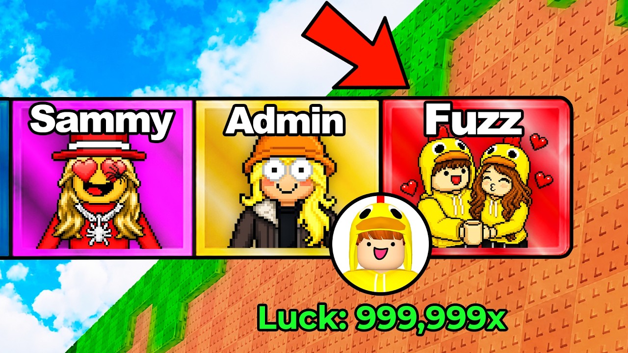 I Found GIRL Zones In Kick A Lucky Block...