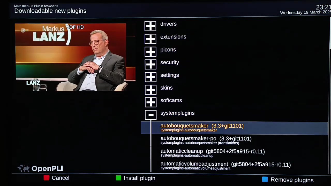How to install CrossEPG on OpenPLi 9.1