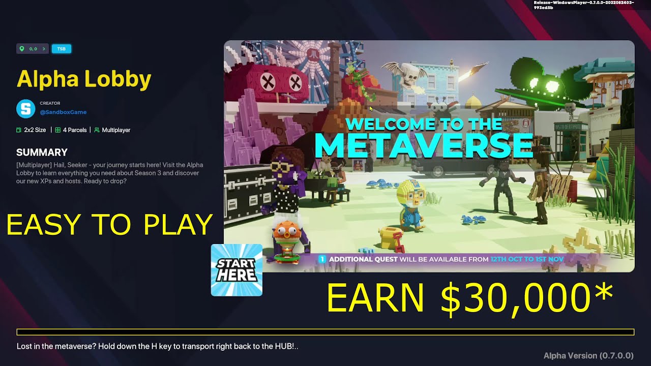 SANDBOX ALL QUESTS AND GAMEPLAY DAY 1 ALPHA LOBBY sandbox YouTube