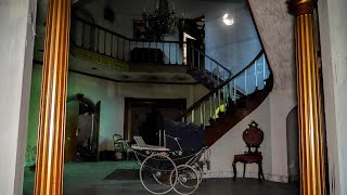 Abandoned Luxurious Golden Mansion Family Left Everything Behind After Tragic Fire | 4K