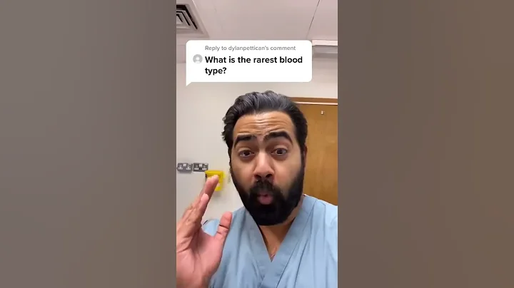 Doctor reacts to rarest blood type! #shorts