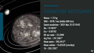 Tutorial: Satellite reentry analysis with GMAT/NASA - NANOSATC BR2 CubeSat screenshot 5