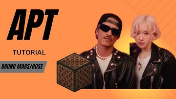 How To Make APT by Bruno Mars and Rose  - Minecraft Noteblock Tutorial
