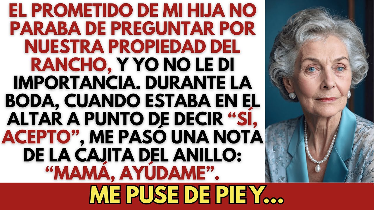 Durante La Ceremonia De Su Boda, Mi Hija Sacó Una Nota De La Cajita Del Anillo Y Me La Pasó: “Mamá…”