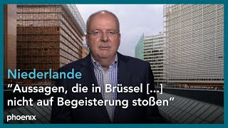 Rechte Regierung: Aussagen niederländischer Koalition empören EU | ARDKorrespondent Roth in Brüssel
