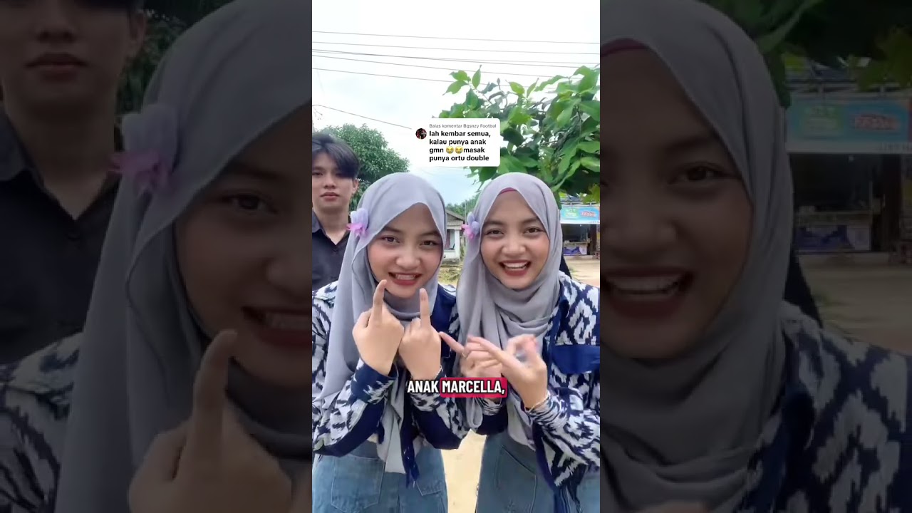 Kembar semua #sikembarmarsell #twinmoments #beranda #masukberanda #lewatberanda