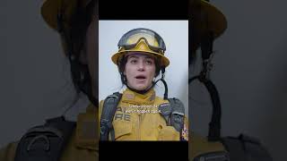 Don't step on that rock! 😱 #Shorts #firefighter