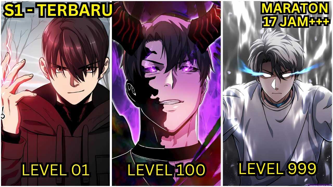 ALUR CERITA MANHWA PECUNDANG YANG NYANGKUT DI LEVEL 1 TAPI MENJADI PLAYER TERKUAT DI DUNIA MARATON