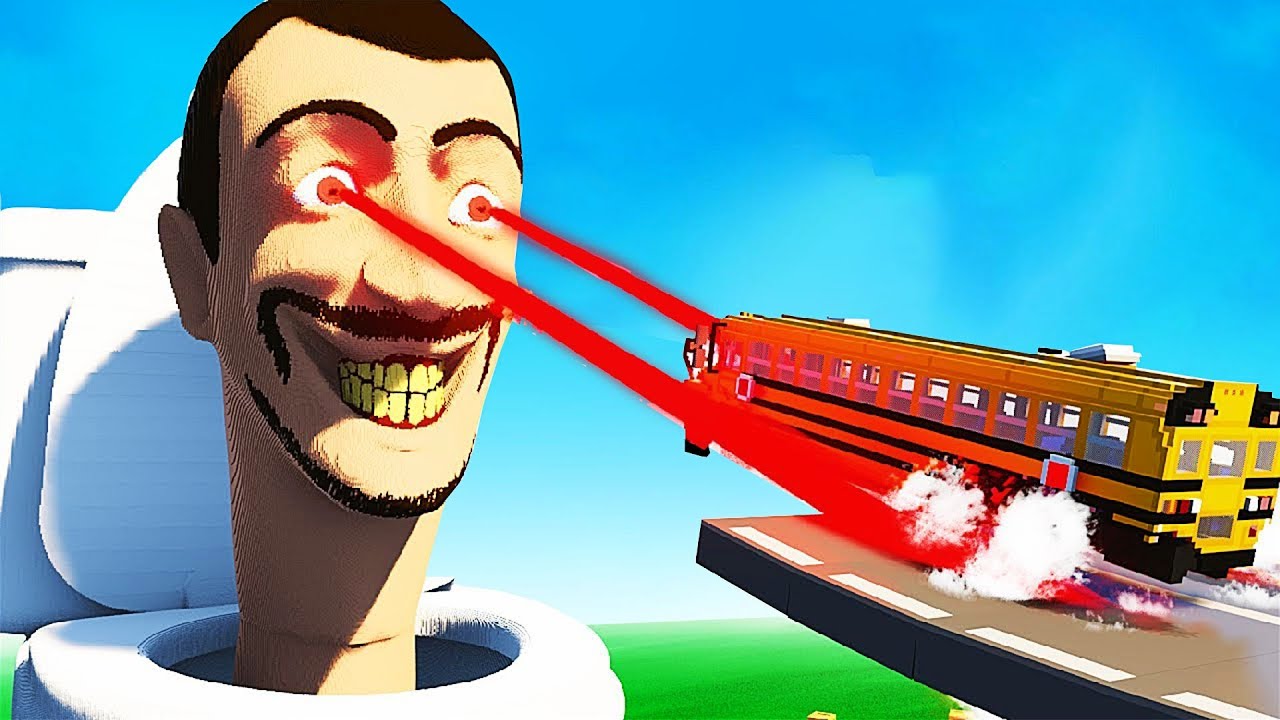 АВТОМОБИЛИ ПРОТИВ ТУАЛЕТА SKIBIDI! (Разборка)