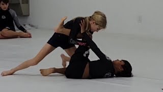 Emery and Summer BJJ Training 11/29
