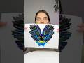 Butterfly Painting Hack!🦋Rate it out of 10! #hacks #painting #tutorial