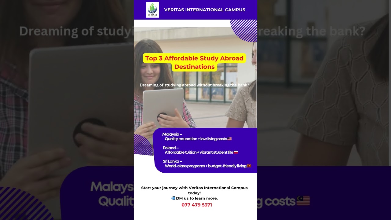 🎯 Dreaming of studying abroad without breaking the bank? 🌎💡