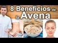 8 Beneficios y Propiedades de Comer Avena Todos Los Días - Adelgazar, Salud y Belleza