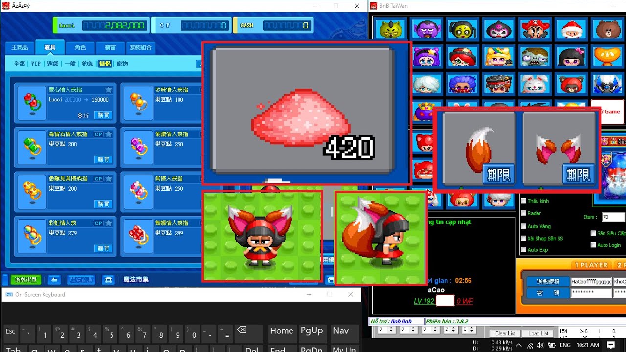 Boom Taiwan Hướng Dẫn Hack Auto Kiếm Bột Đỏ 2021 - YouTube