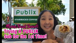 1st Time Trying a Publix Sub!! (Florida Travel Series)