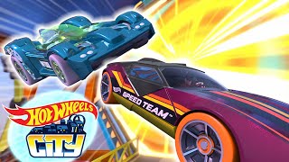 Hot Wheels City Team Steps into an Alternate Universe!    Cartoons for Kids | Hot Wheels