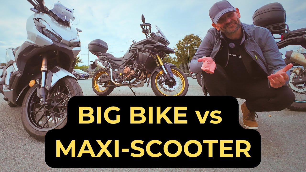 Big Bike vs Maxi Scooter   The honest truth about downsizing after 50