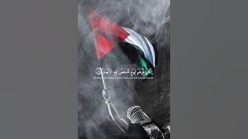 [وَلَا تَحْسَبَنَّ اللَّهَ غَافِلًا عَمَّا يَعْمَلُ الظَّالِمُونَ]|القارئ إسلام صبحي #فلسطين #القدس