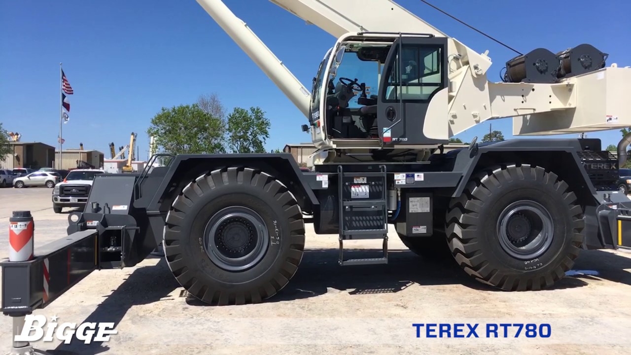 Terex T780 Load Chart