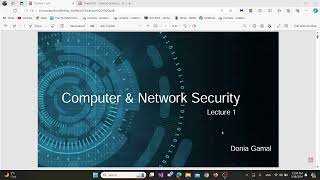 Lecture1 | Introduction to network security & classical encryption algorithms