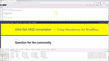 [V5] Ultra fast Sass compilation with Microthemer for WordPress