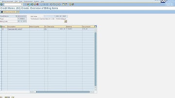 SAP SD Process 07 Sales Credit & Debit Memo Cycle Process