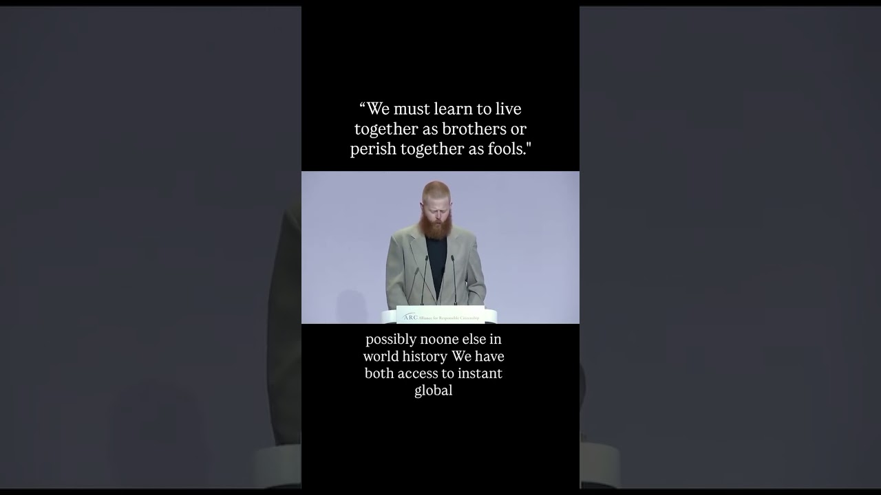 Oliver Anthony Delivers an incredible speech at the ARC conference!