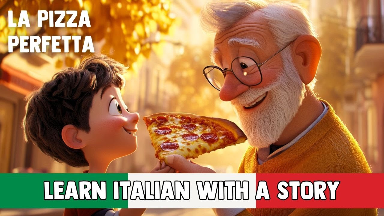 Learn Italian with Stories | Easy Italian Lessons | Food Vocabulary (A1-A2)