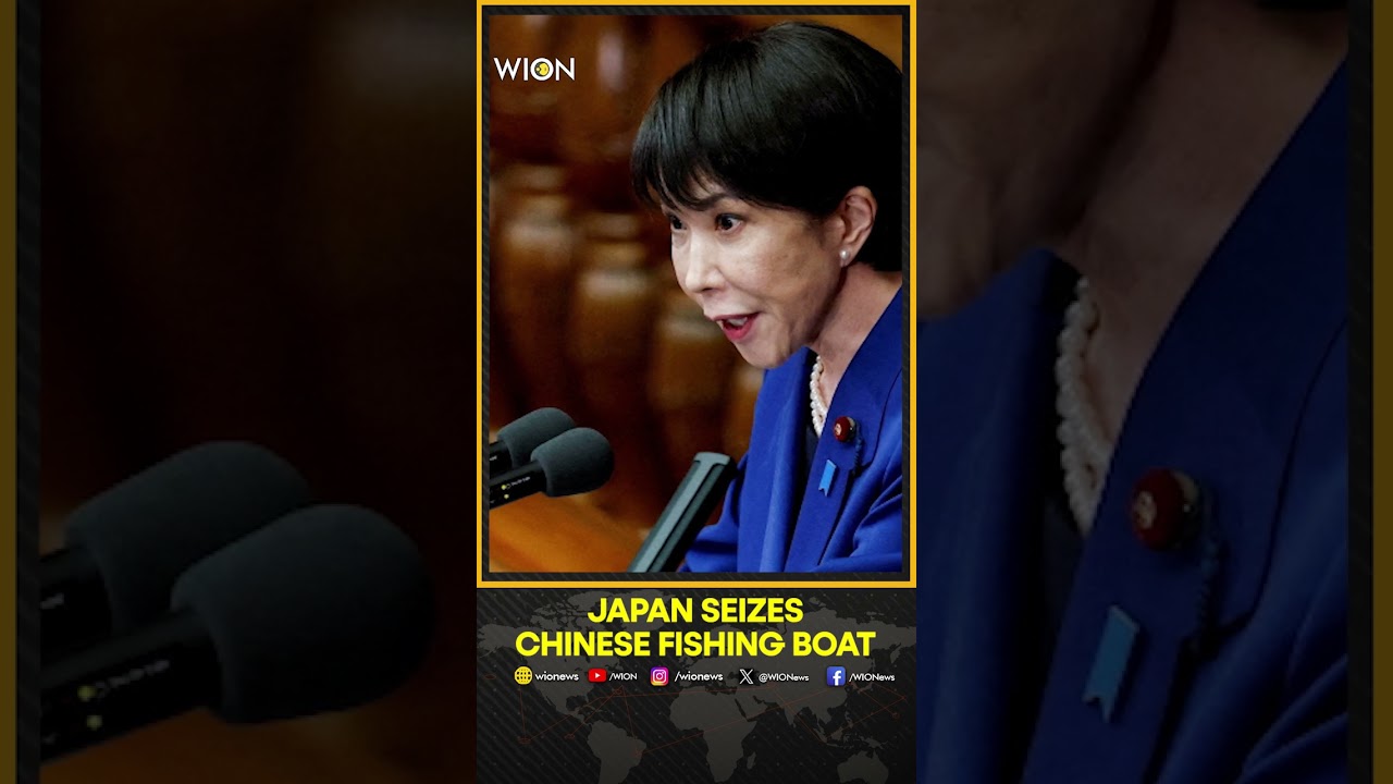 Japan Confirms Seized Chinese Fishing Boat, Arrested Skipper | WION Shorts