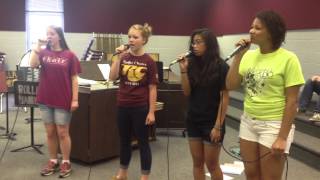 Bellas Final Girls Rehearsal Video