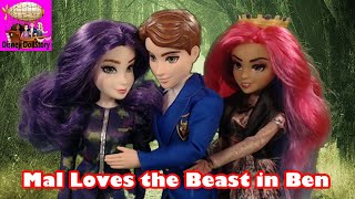 Mal Wants the Beast in Ben - Episode 38 Disney Descendants Friendship Story Play Series