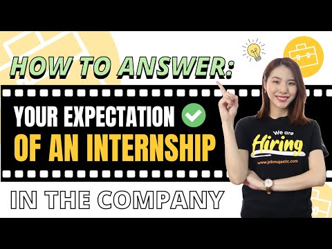 Video: De ce sunteți interesat de internship?