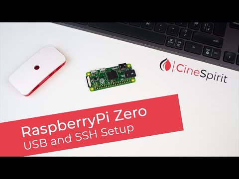 RaspberryPi Zero | USB and SSH Setup | Ethernet over USB | Windows/Mac