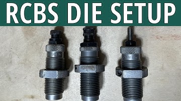 9mm Reloading Die Set Up RCBS For Beginners