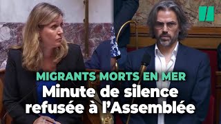 Migrants Morts En Mer Caron Demande Une Minute De Silence À Lassemblée Braun-Pivet Refuse