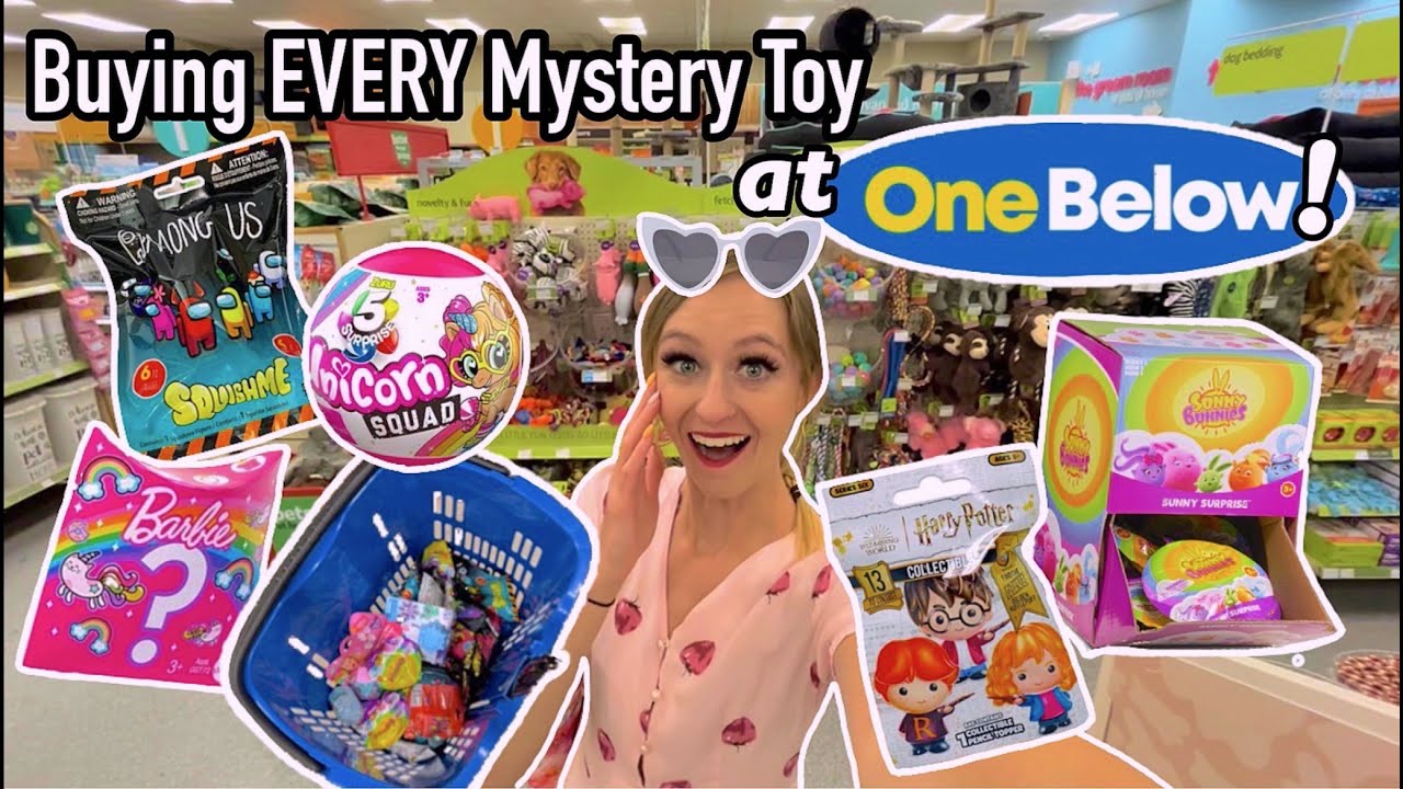 BUYING *EVERY* MYSTERY TOY AND BLIND BAG AT ONE BELOW!!😱🛒🎁  *INSANE 100+ FINDS!!*🤑