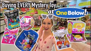 BUYING *EVERY* MYSTERY TOY AND BLIND BAG AT ONE BELOW!!😱🛒🎁 *INSANE 100+ FINDS!!*🤑