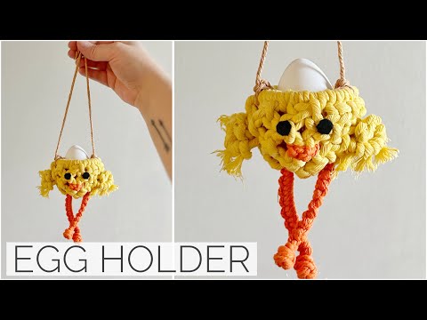 DIY MACRAME | Macrame Egg Holder