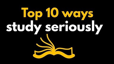 Top 10 ways to get serious in studies || Ashish Shukla from Deep Knowledge