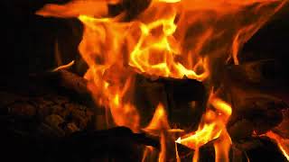 Peace and harmony by the fire FOR 1 HOUR π₯| with Burning Logs and Crackling Soundsπ«