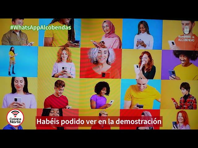 Canal de WhatsApp vecinal del Ayuntamiento de Alcobendas