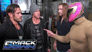 Exclusive The Motor City Machine Guns Share A Tense Moment With Fraxiom Smackdown Highlights