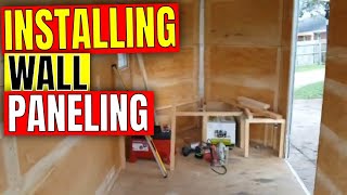 REPLACING INTERIOR WALLS 6 x 12 Cargo Trailer Conversion Part 5 #flgctc