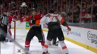 Wayne Simmonds vs Sheldon Brookbank Dec 11, 2013