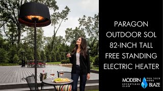 Stay Warm With Paragon Outdoor Sol Freestanding Infrared Heat Lamp Efficient Outdoor Heating