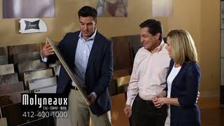 Molyneaux  Tile Carpet Wood: Pittsburgh's Waterproof Flooring Experts   Kate  (5 seconds)