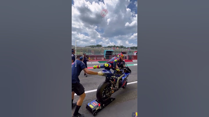 Tony Arbolino Rides His Bike